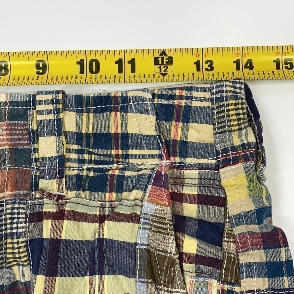 American Eagle Multi Color Patchwork Classic Leng… - image 5